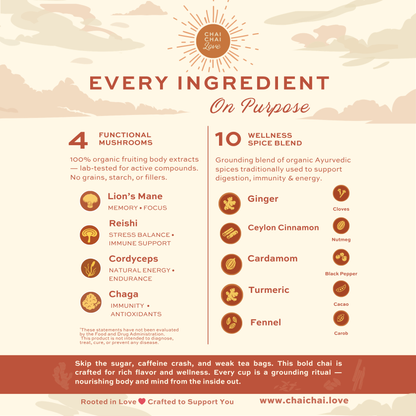 Chai Chai Love Mushroom Chai (Original)