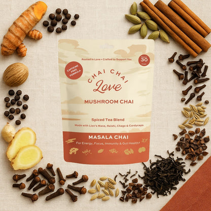 Chai Chai Love Mushroom Chai (Caffeine-Free)