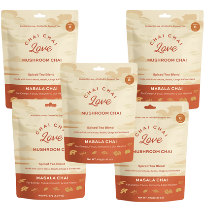 Bundle of 5 Gift Size Chai Bags