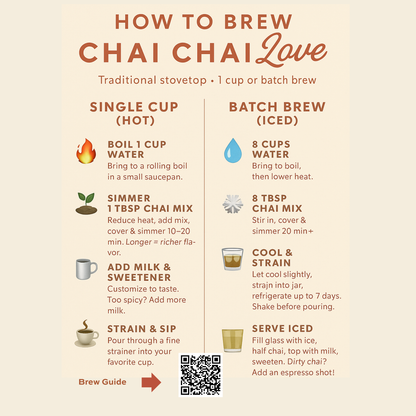 Chai Chai Love Mushroom Chai (Caffeine-Free)